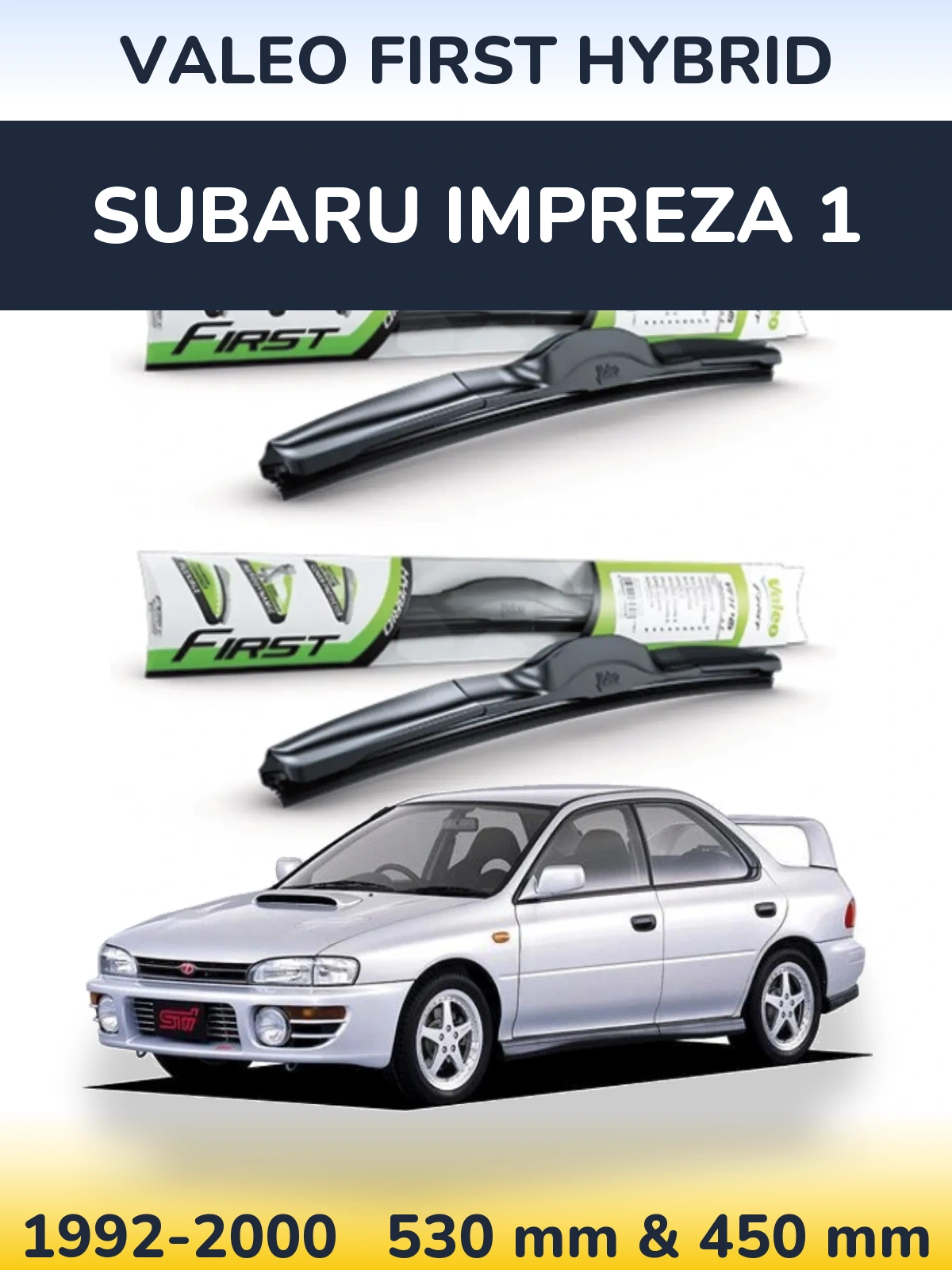 Torkarblad Valeo First Hybrid för Subaru Impreza 1