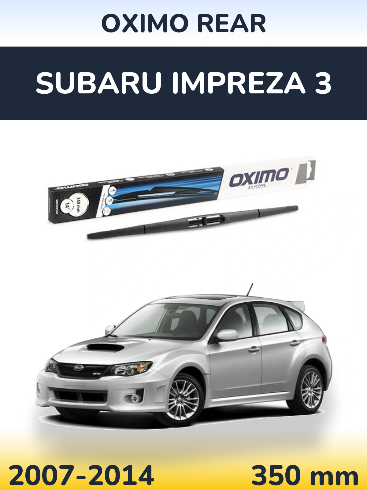 Torkarblad Oximo Rear för Subaru Impreza 3