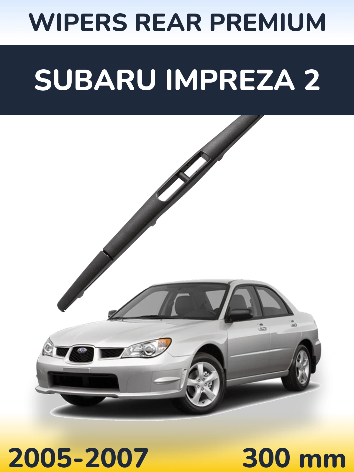 Torkarblad WIPERS REAR PREMIUM för Subaru Impreza 2