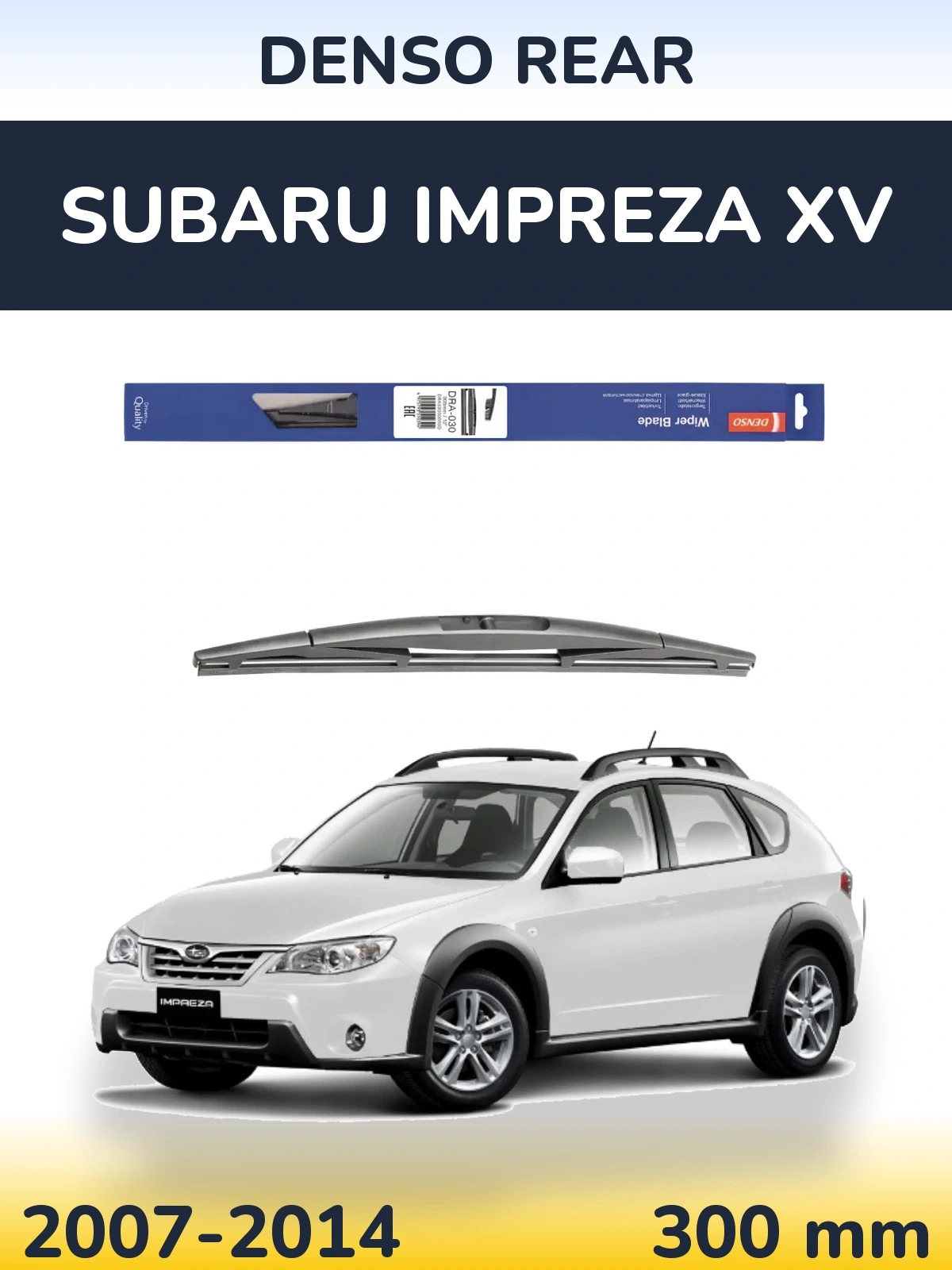 Torkarblad Denso Rear för Subaru Impreza XV