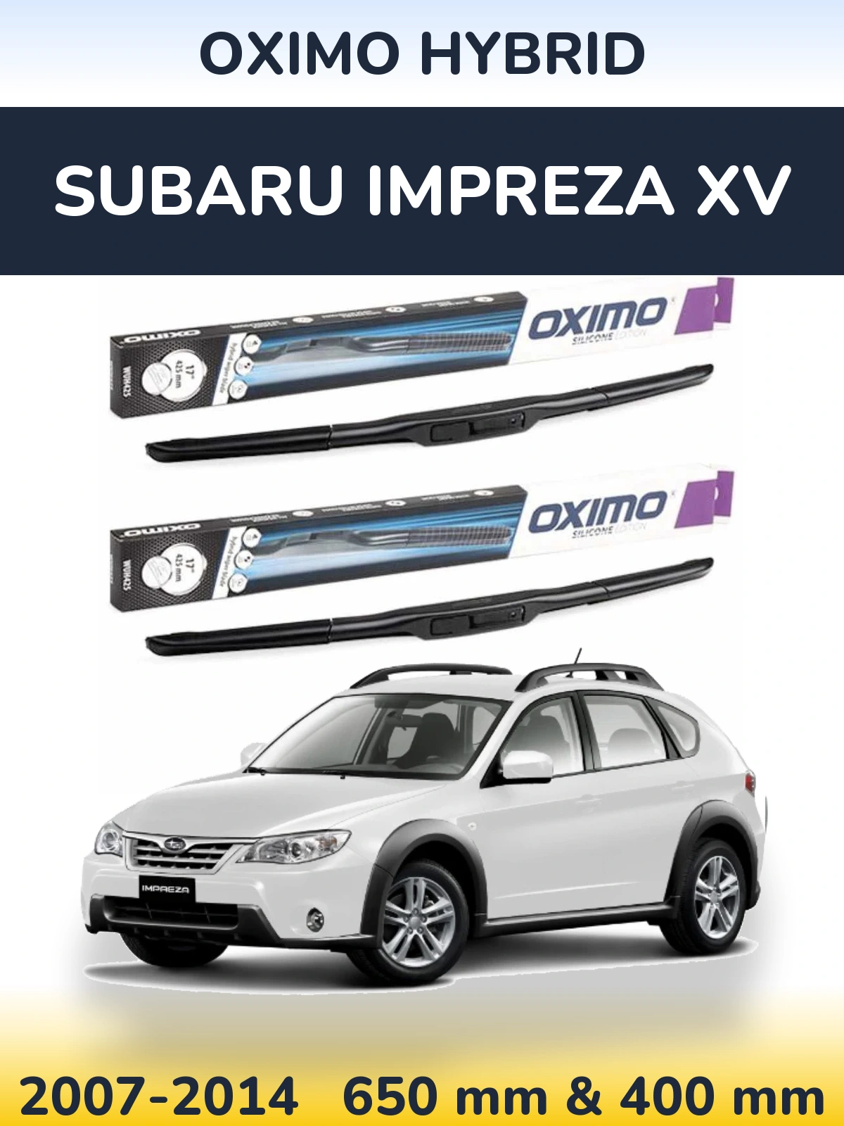 Torkarblad Oximo Hybrid för Subaru Impreza XV