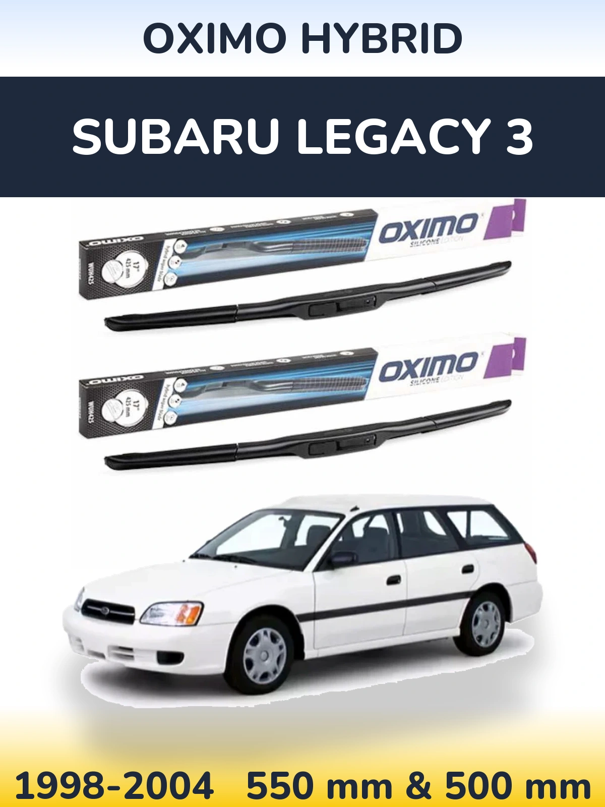Torkarblad Oximo Hybrid för Subaru Legacy 3