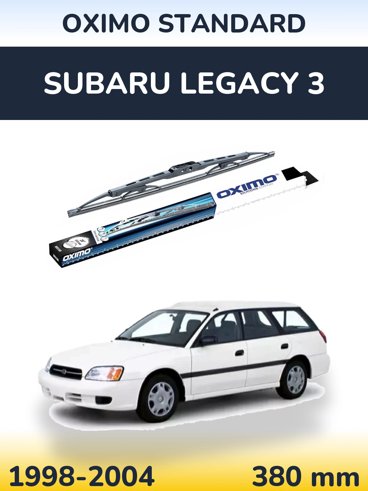 Torkarblad Oximo Standard för Subaru Legacy 3