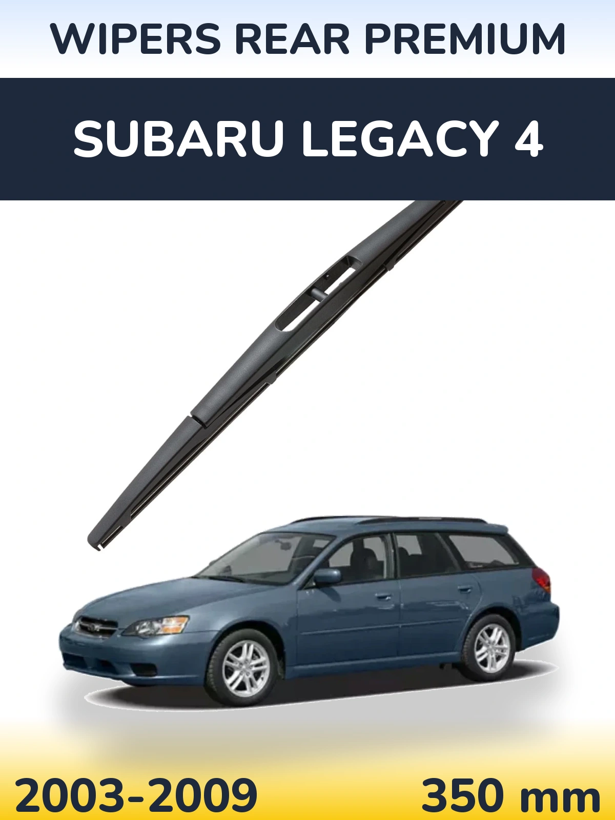 Torkarblad WIPERS REAR PREMIUM för Subaru Legacy 4