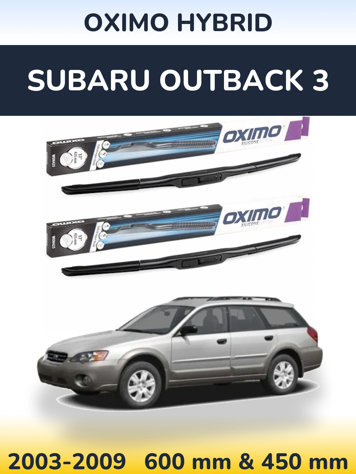 Torkarblad Oximo Hybrid för Subaru Outback 3