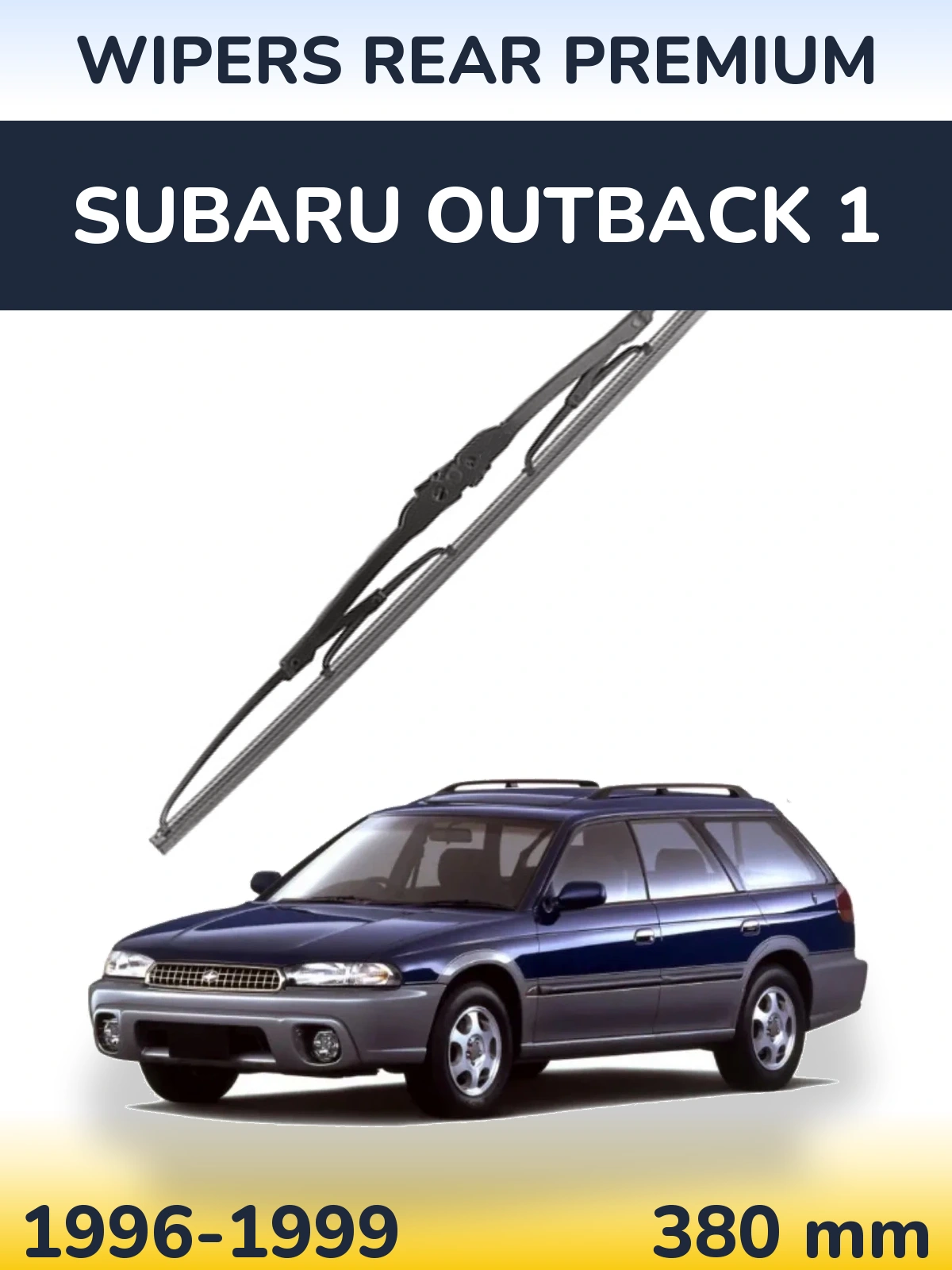 Torkarblad WIPERS REAR PREMIUM för Subaru Outback 1