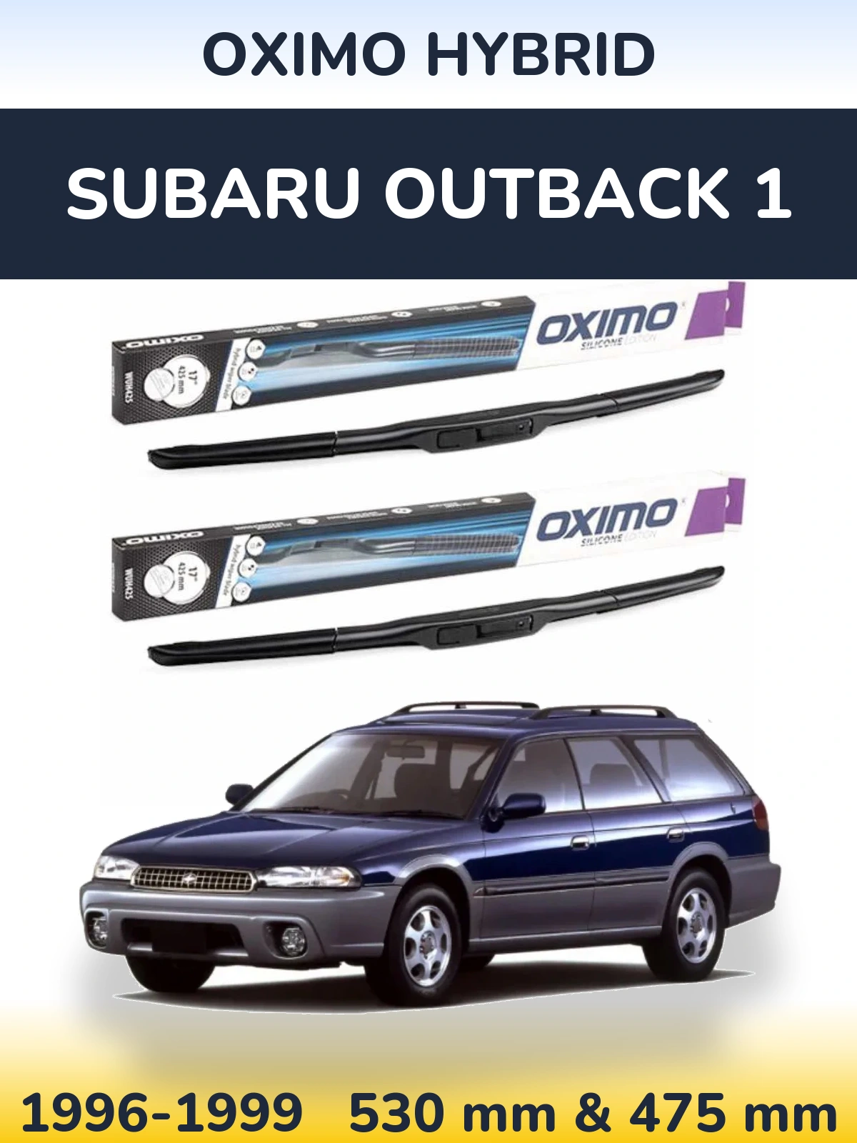 Torkarblad Oximo Hybrid för Subaru Outback 1