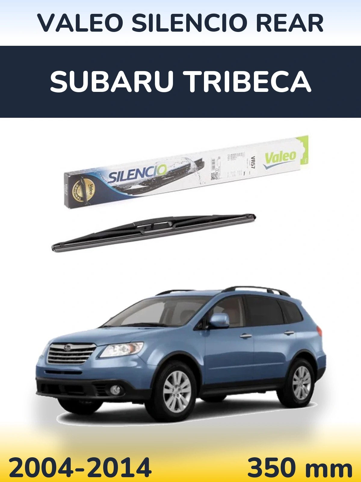 Torkarblad Valeo Silencio Rear för Subaru Tribeca