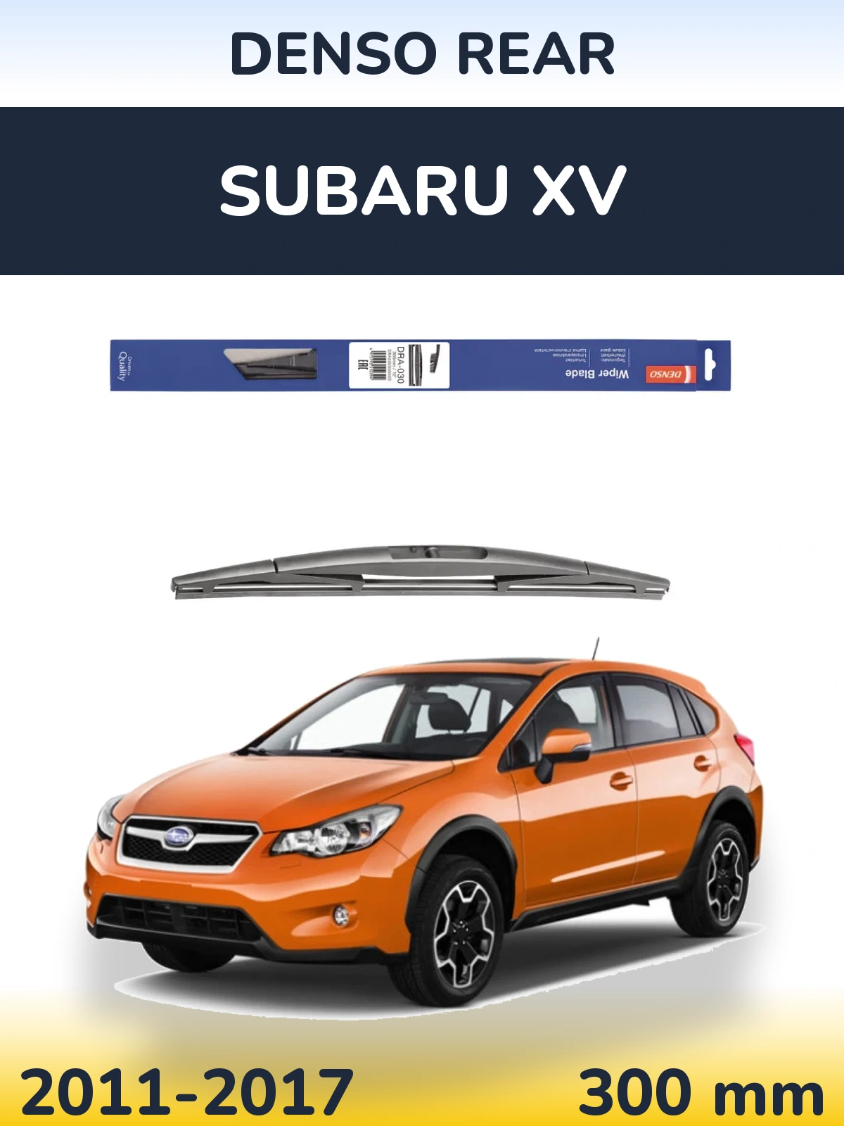 Задний дворник Denso Rear 300 мм для Subaru XV 2011-2017