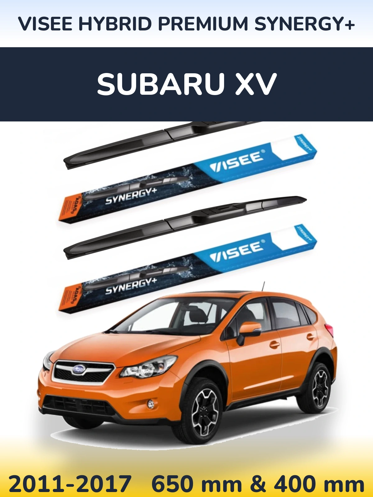 Torkarblad VISEE HYBRID PREMIUM SYNERGY+ för Subaru XV