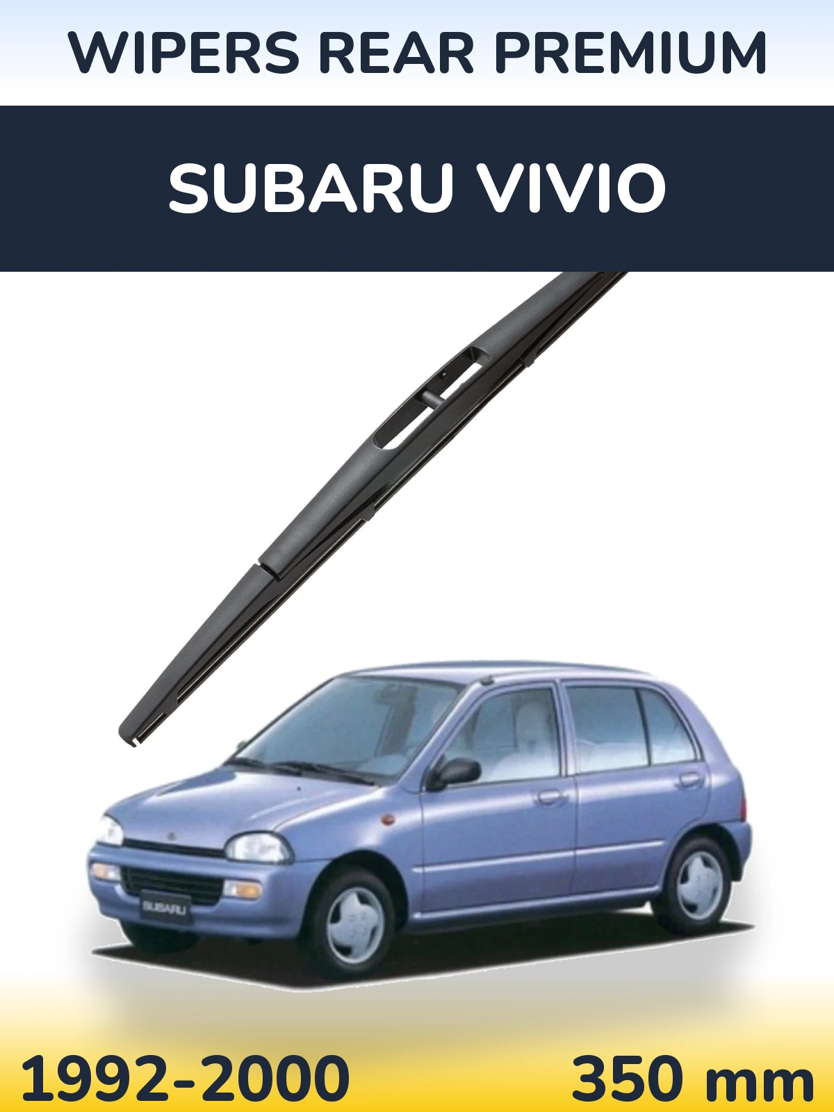 Torkarblad WIPERS REAR PREMIUM för Subaru Vivio