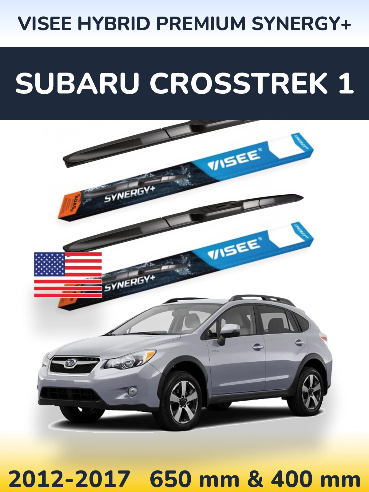 Torkarblad VISEE HYBRID PREMIUM SYNERGY+ för Subaru Crosstrek 1