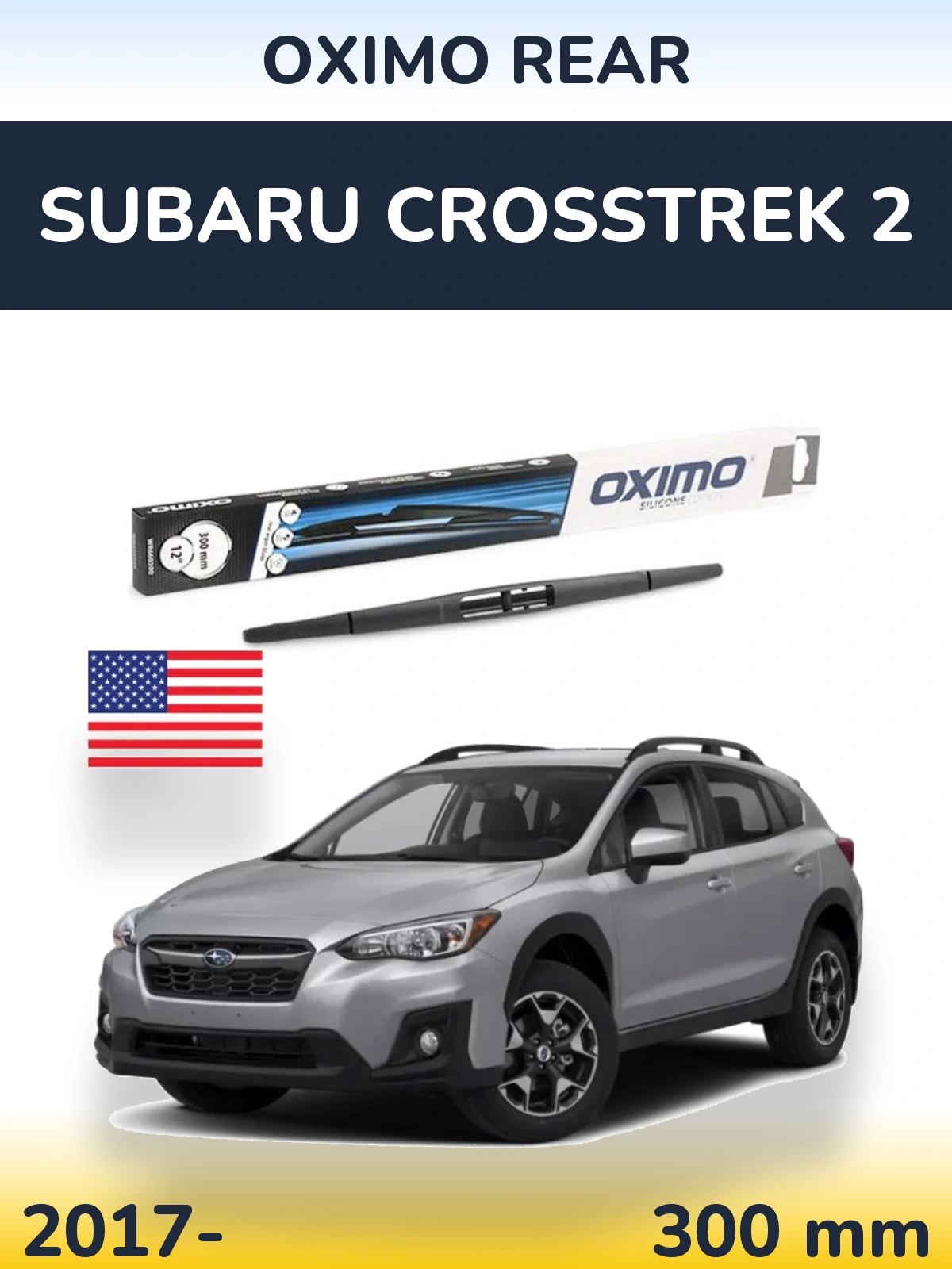 Torkarblad Oximo Rear för Subaru Crosstrek 2