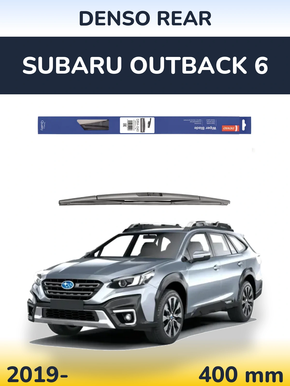 Torkarblad Denso Rear för Subaru Outback 6