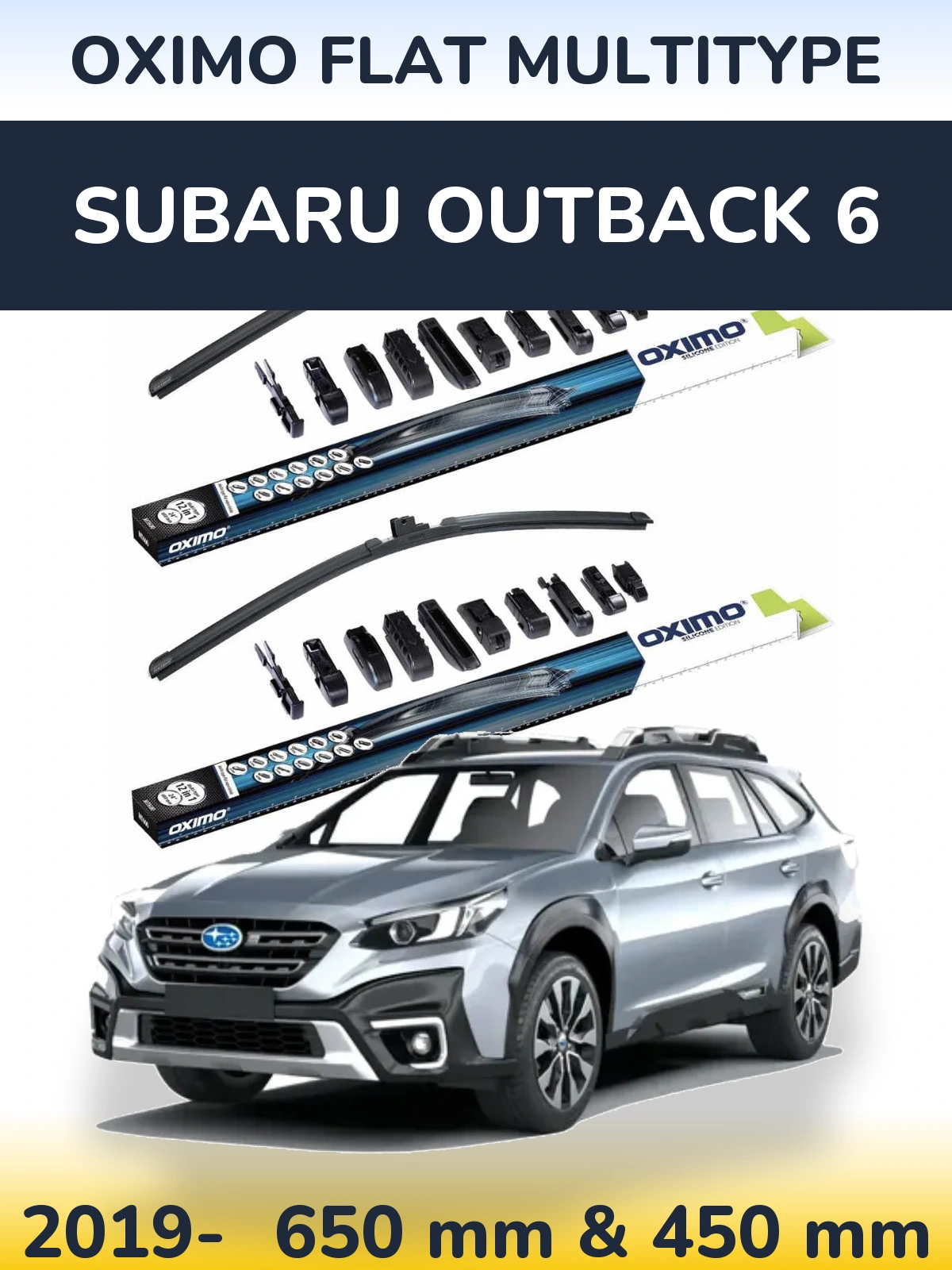 Torkarblad Oximo Flat MultiType för Subaru Outback 6