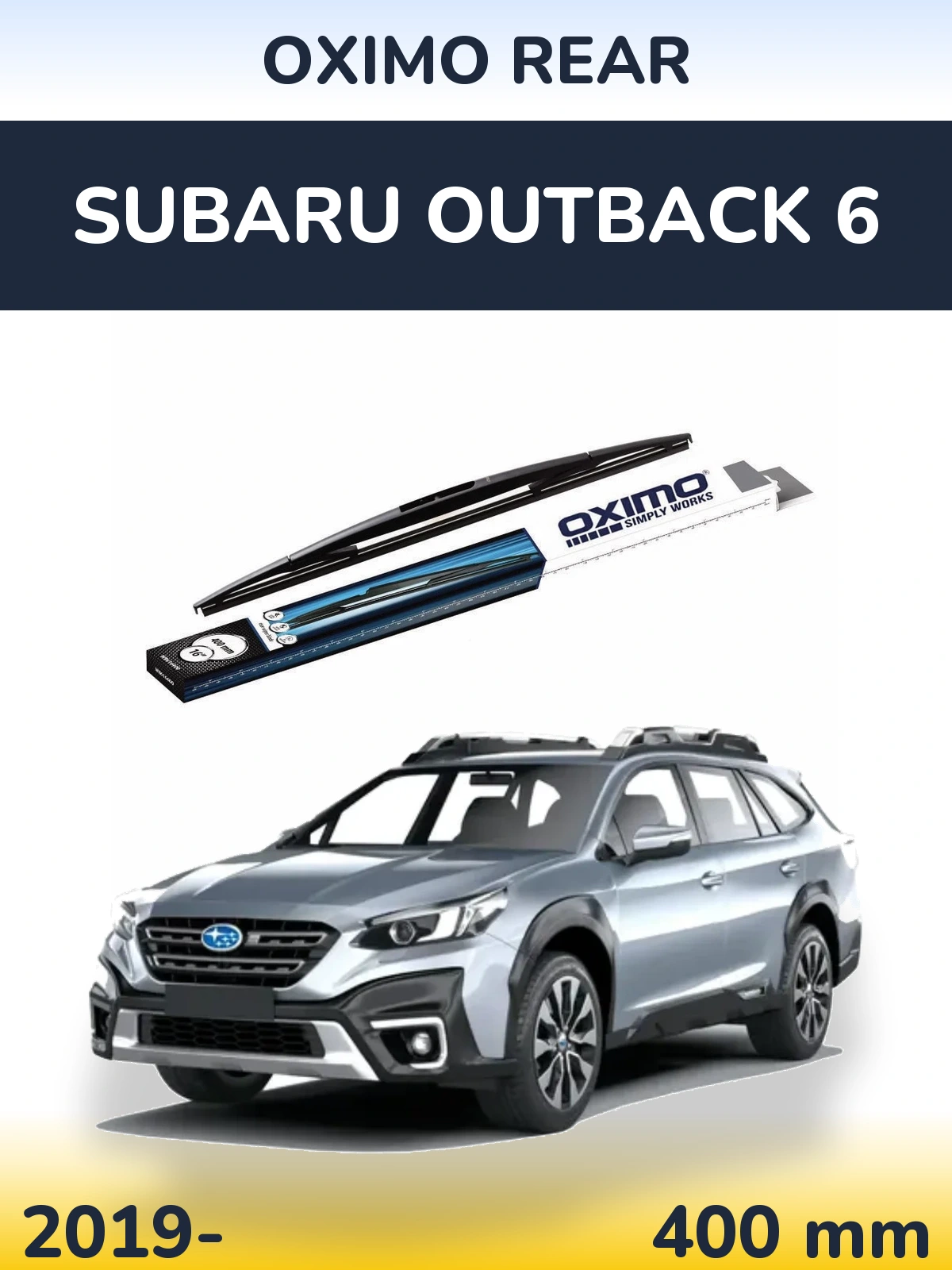 Torkarblad Oximo Rear för Subaru Outback 6
