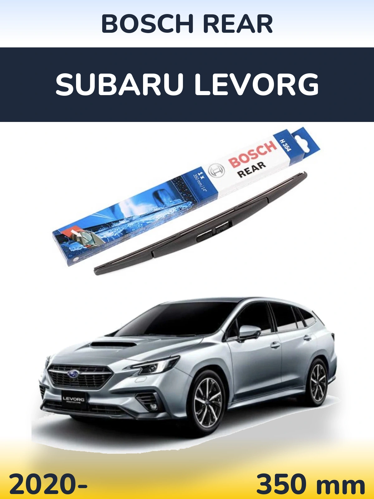 Torkarblad BOSCH Rear för Subaru Levorg