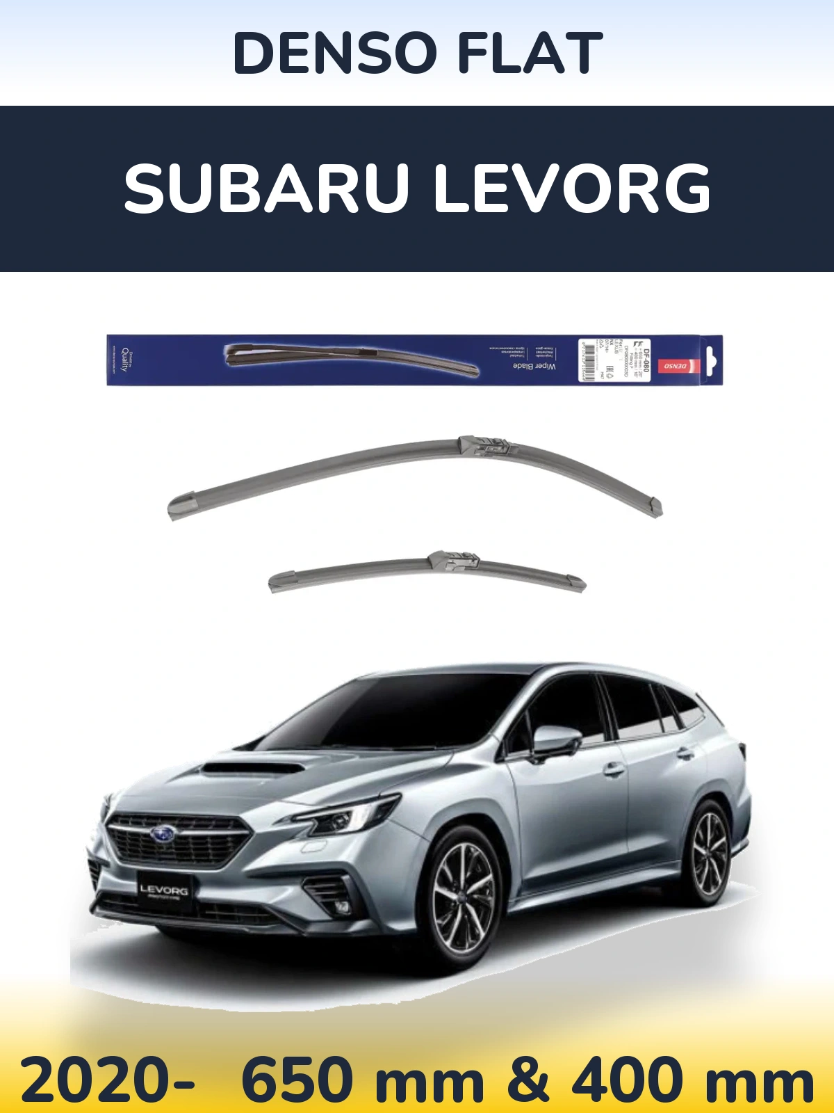 Torkarblad Denso Flat för Subaru Levorg
