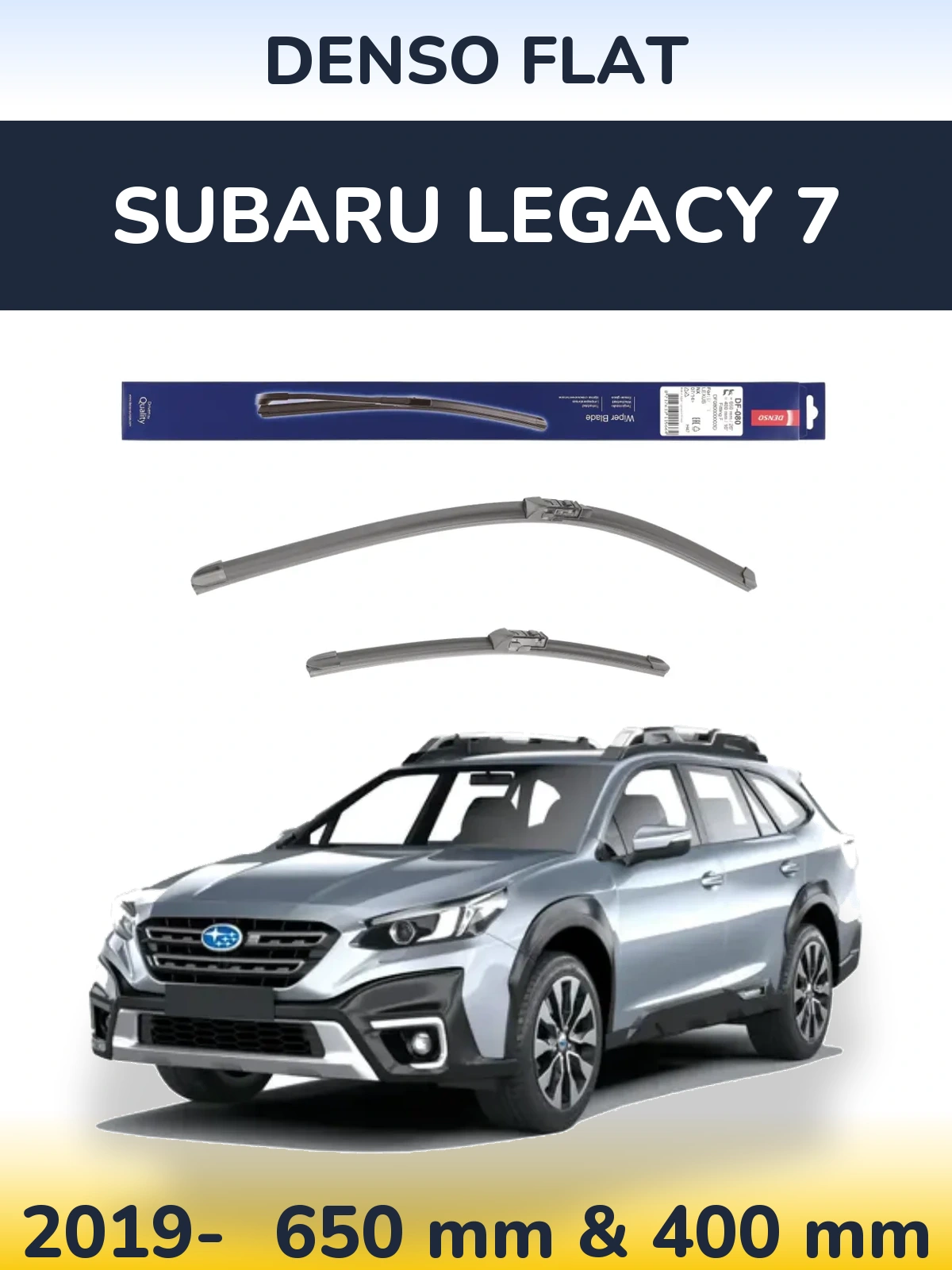 Torkarblad Denso Flat för Subaru Legacy 7