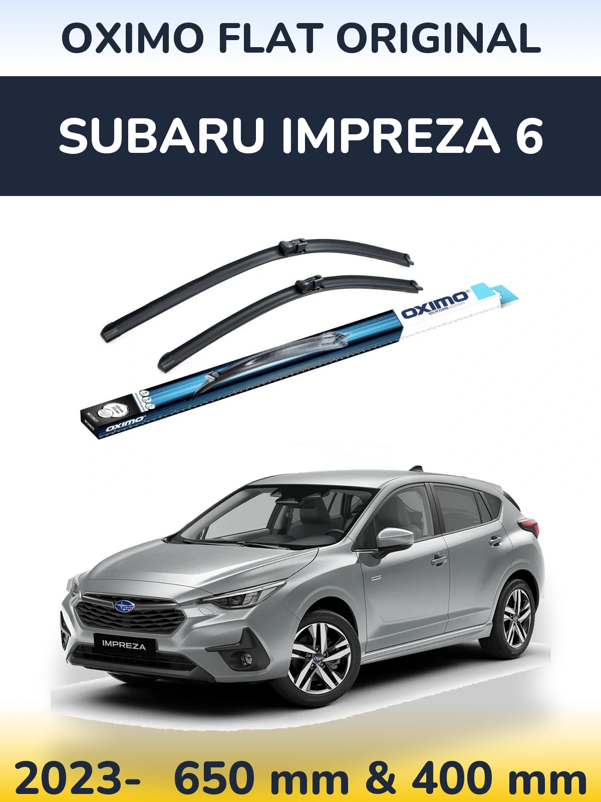 Torkarblad Oximo Flat Original för Subaru Impreza 6