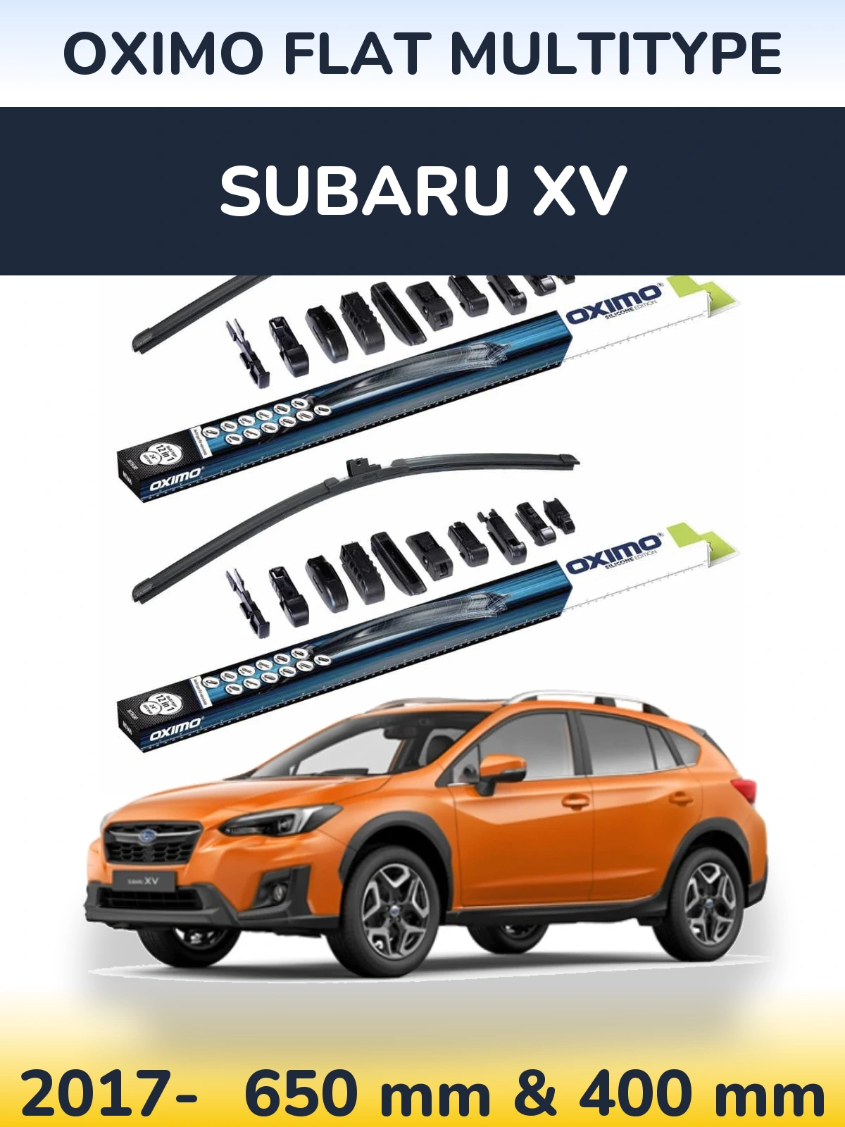 Torkarblad Oximo Flat MultiType för Subaru XV