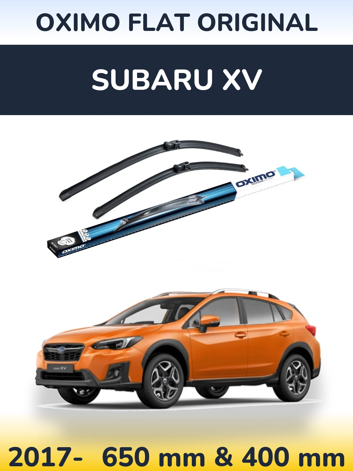 Torkarblad Oximo Flat Original för Subaru XV