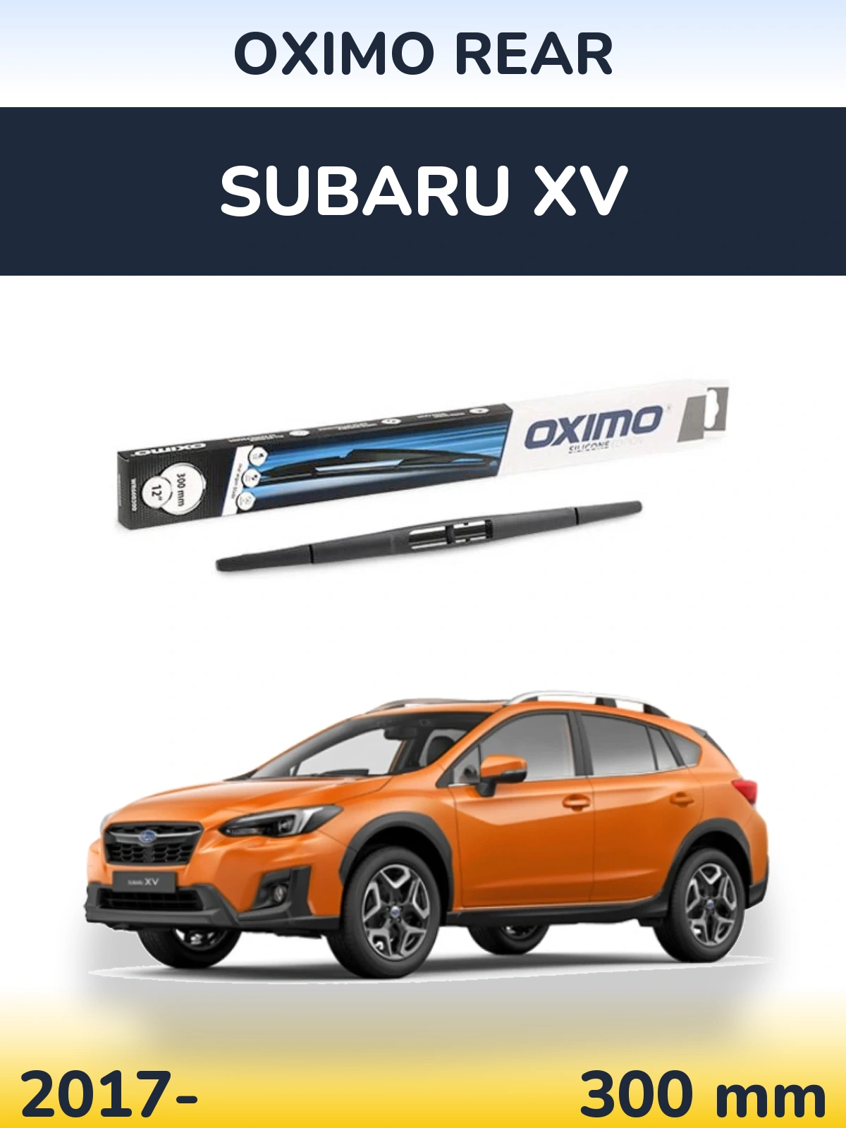 Torkarblad Oximo Rear för Subaru XV