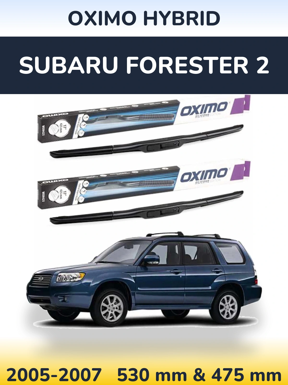 Torkarblad Oximo Hybrid för Subaru Forester 2