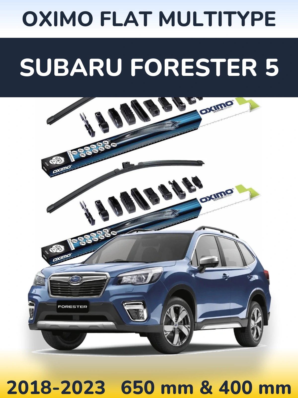 Torkarblad Oximo Flat MultiType för Subaru Forester 5