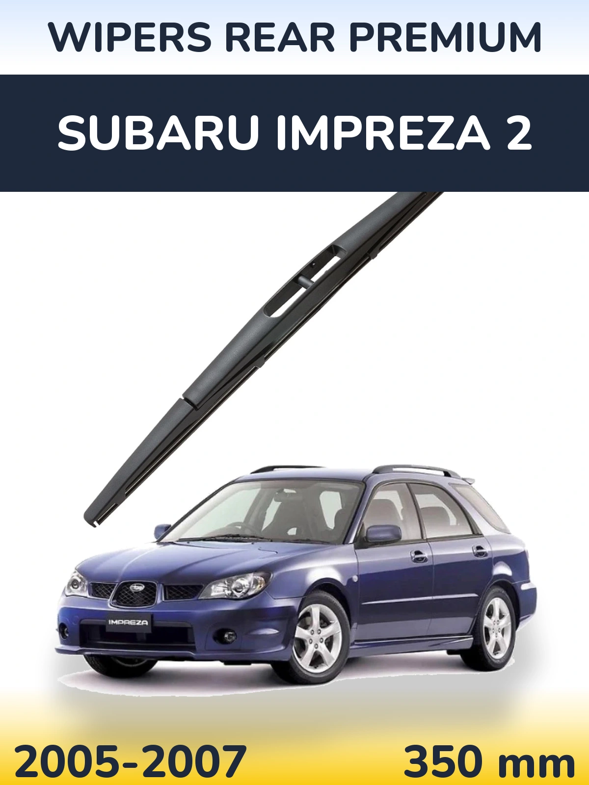 Torkarblad WIPERS REAR PREMIUM för Subaru Impreza 2