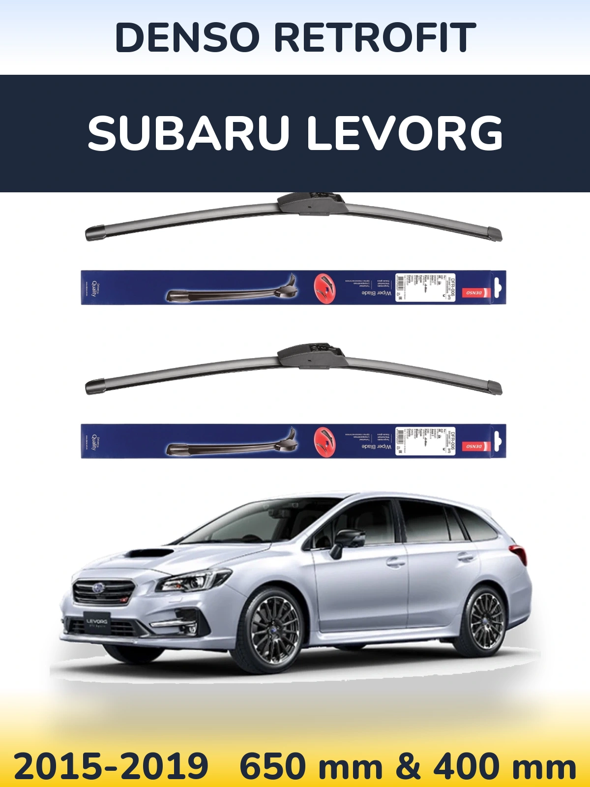 Torkarblad Denso Retrofit för Subaru Levorg