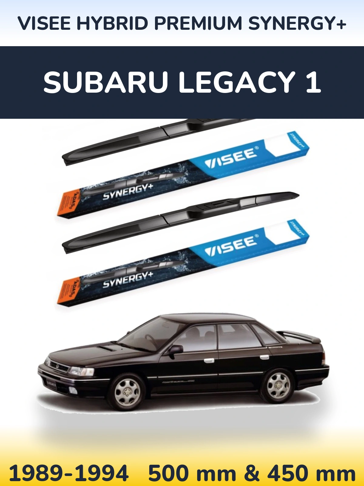 Torkarblad VISEE HYBRID PREMIUM SYNERGY+ för Subaru Legacy 1