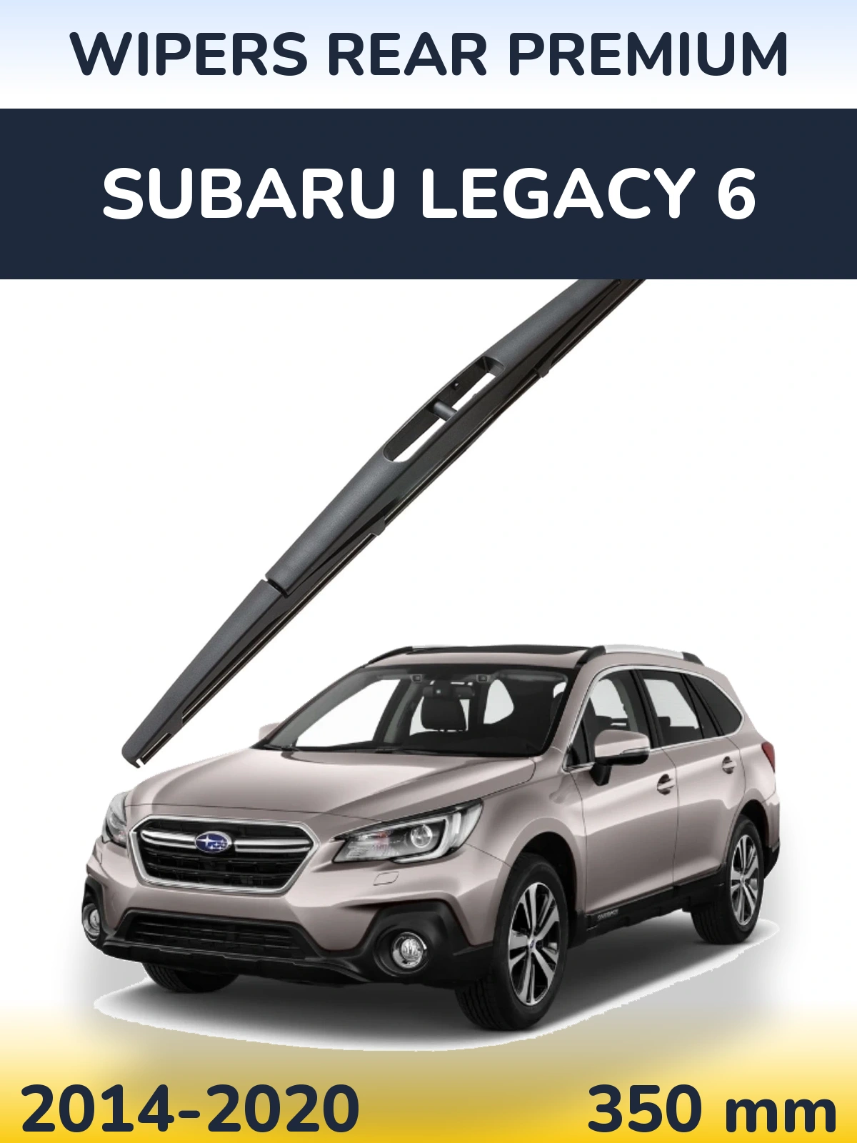 Torkarblad WIPERS REAR PREMIUM för Subaru Legacy 6
