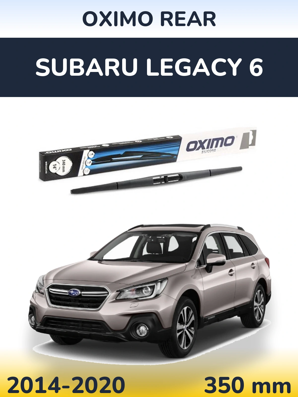 Torkarblad Oximo Rear för Subaru Legacy 6