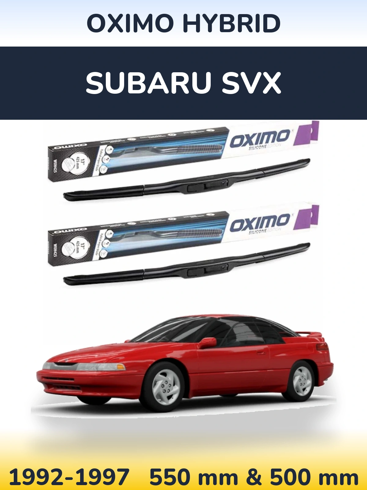 Torkarblad Oximo Hybrid för Subaru SVX