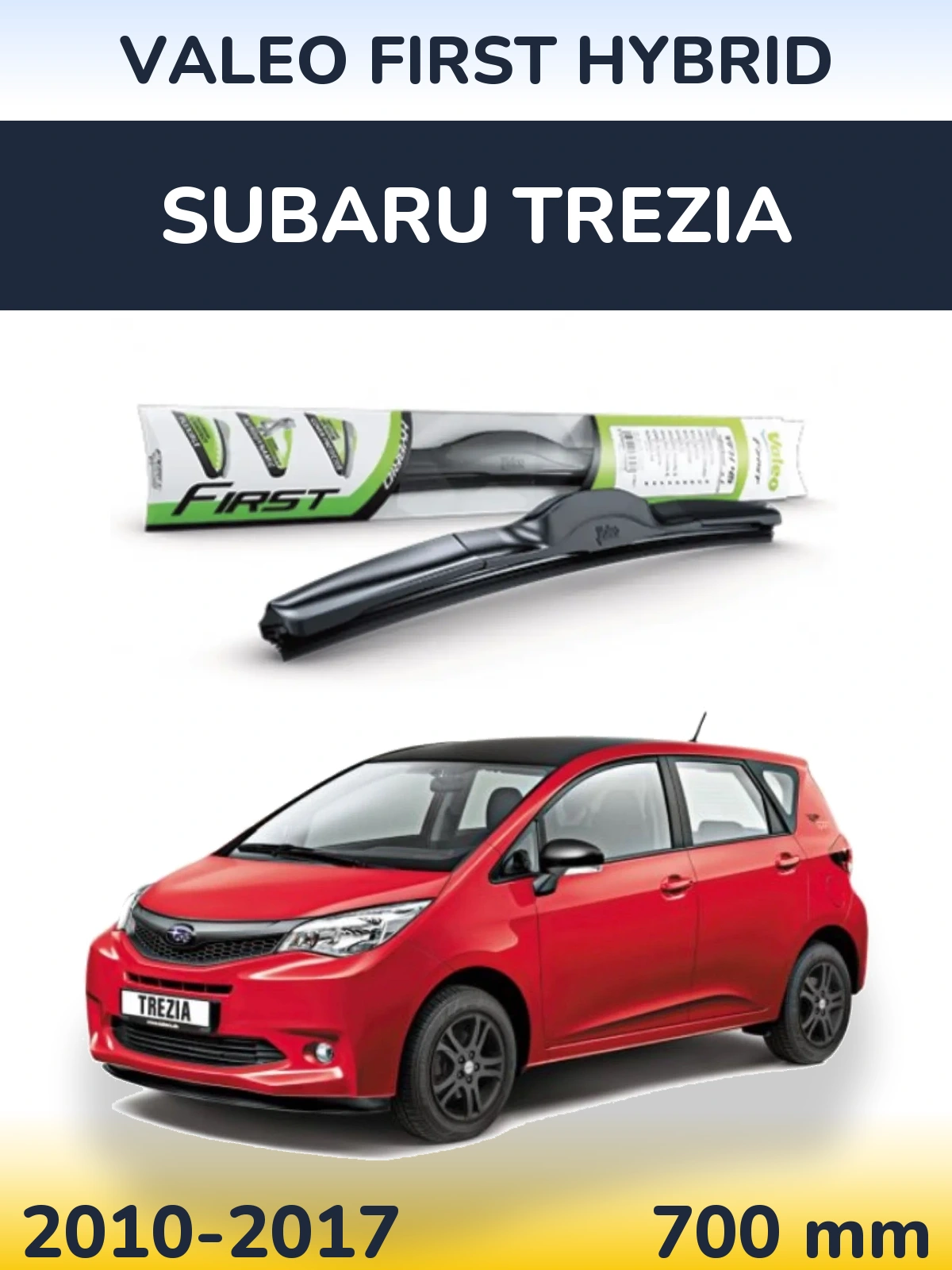 Torkarblad Valeo First Hybrid för Subaru Trezia
