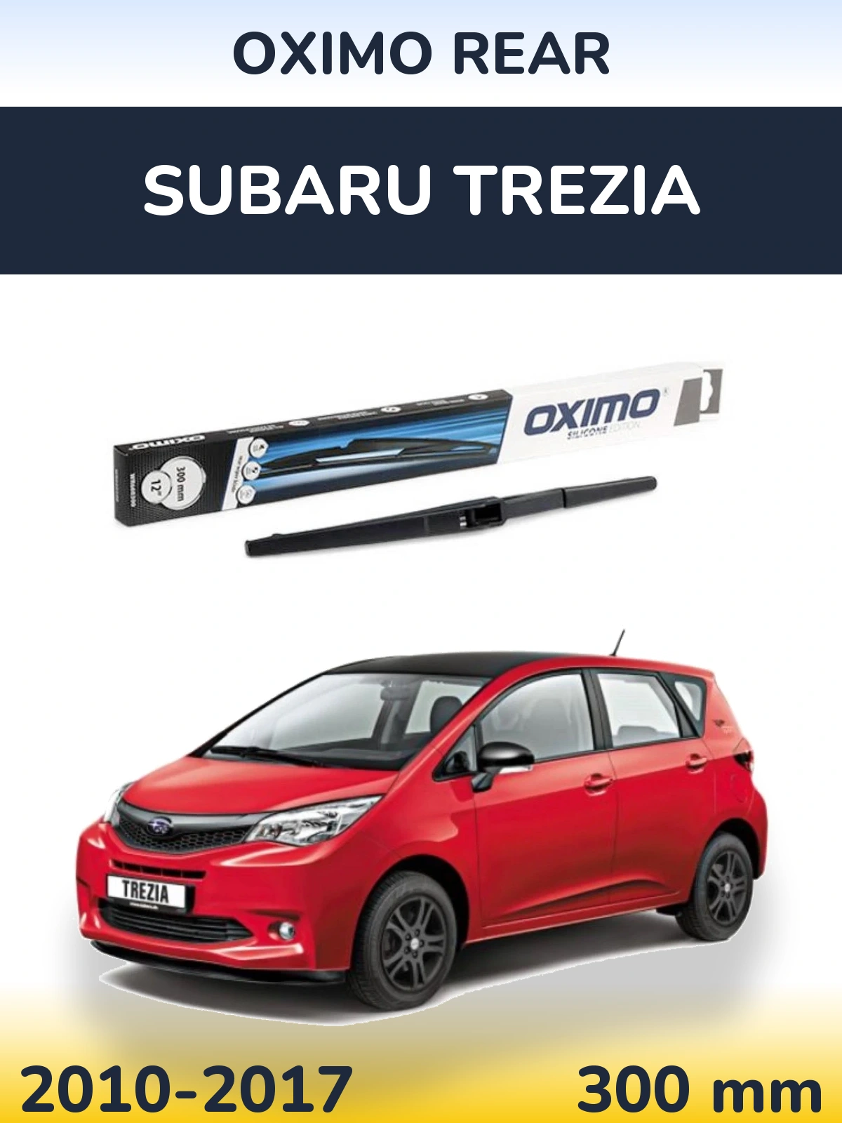 Torkarblad Oximo Rear för Subaru Trezia