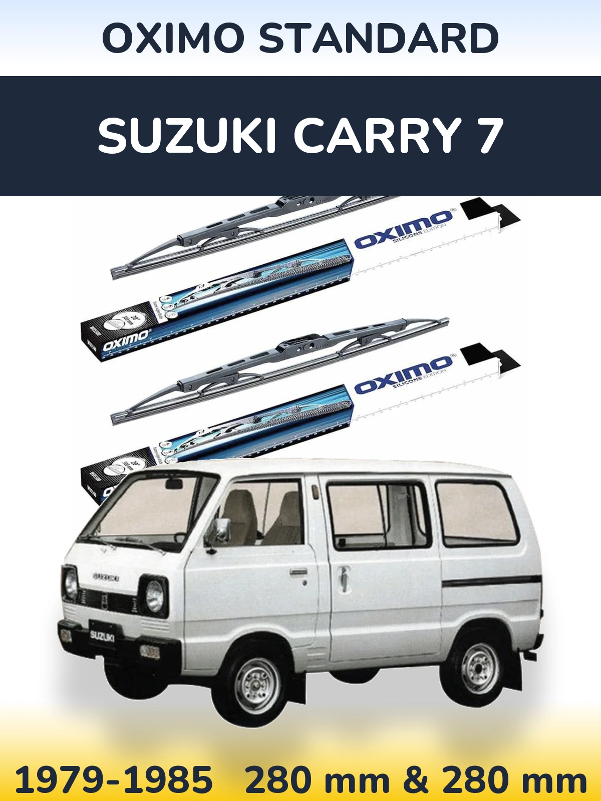 Torkarblad Oximo Standard för Suzuki Carry 7