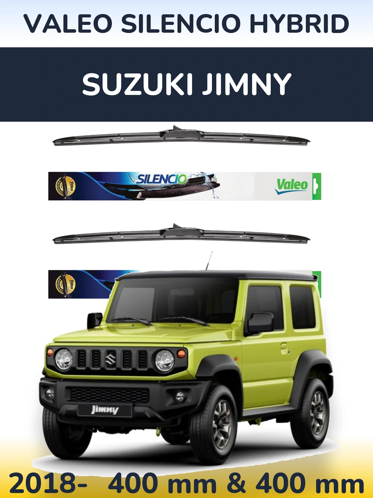 Torkarblad Valeo Silencio Hybrid för Suzuki Jimny
