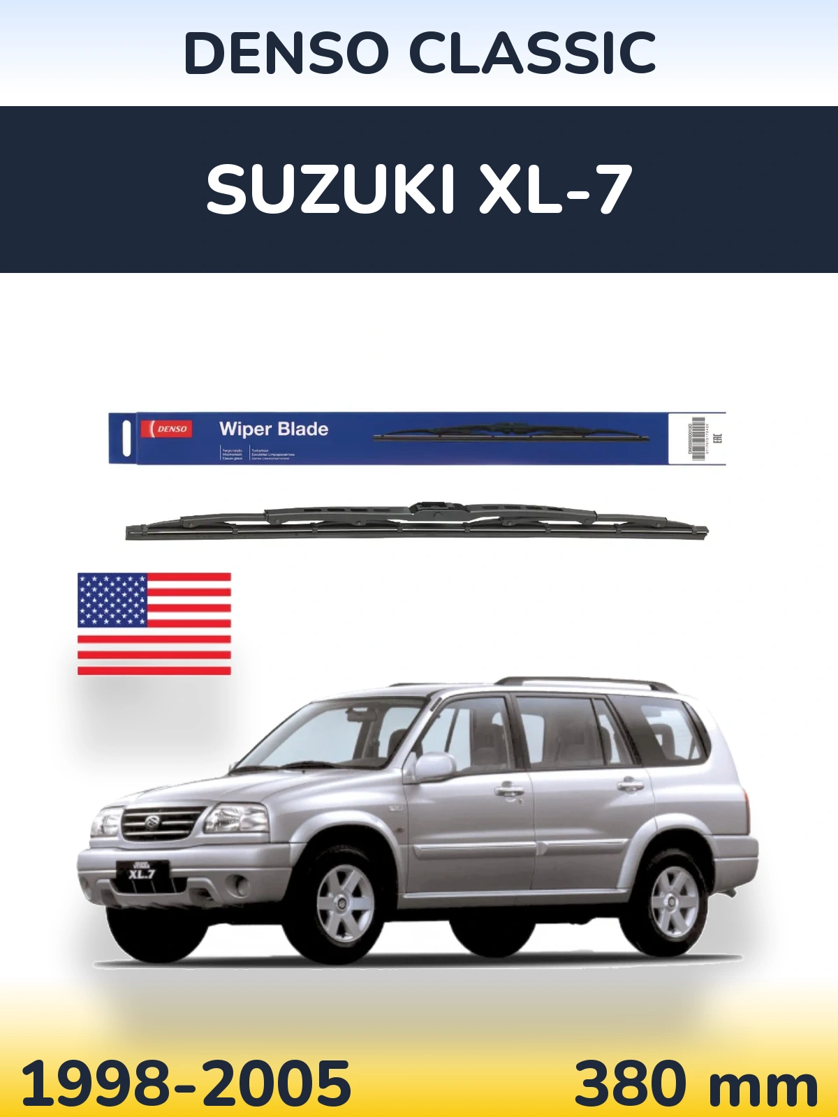 Torkarblad Denso Classic för Suzuki XL-7