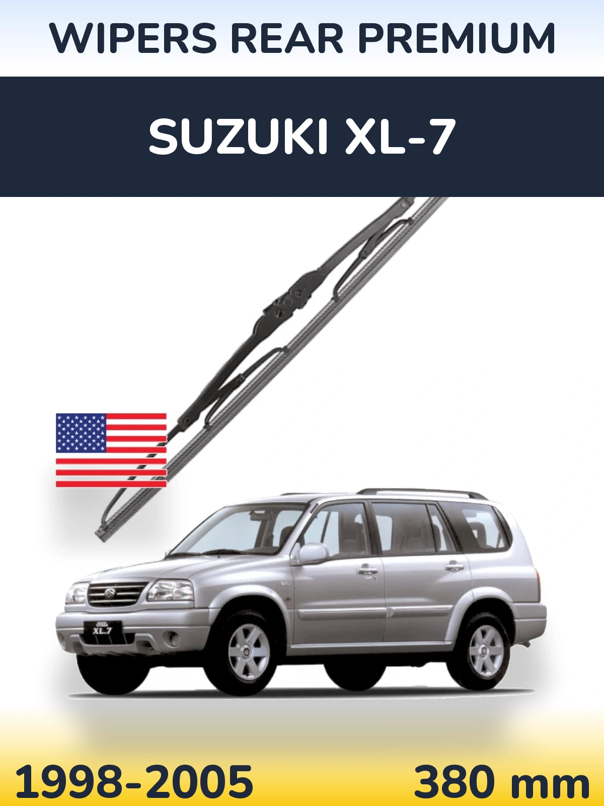 Torkarblad WIPERS REAR PREMIUM för Suzuki XL-7
