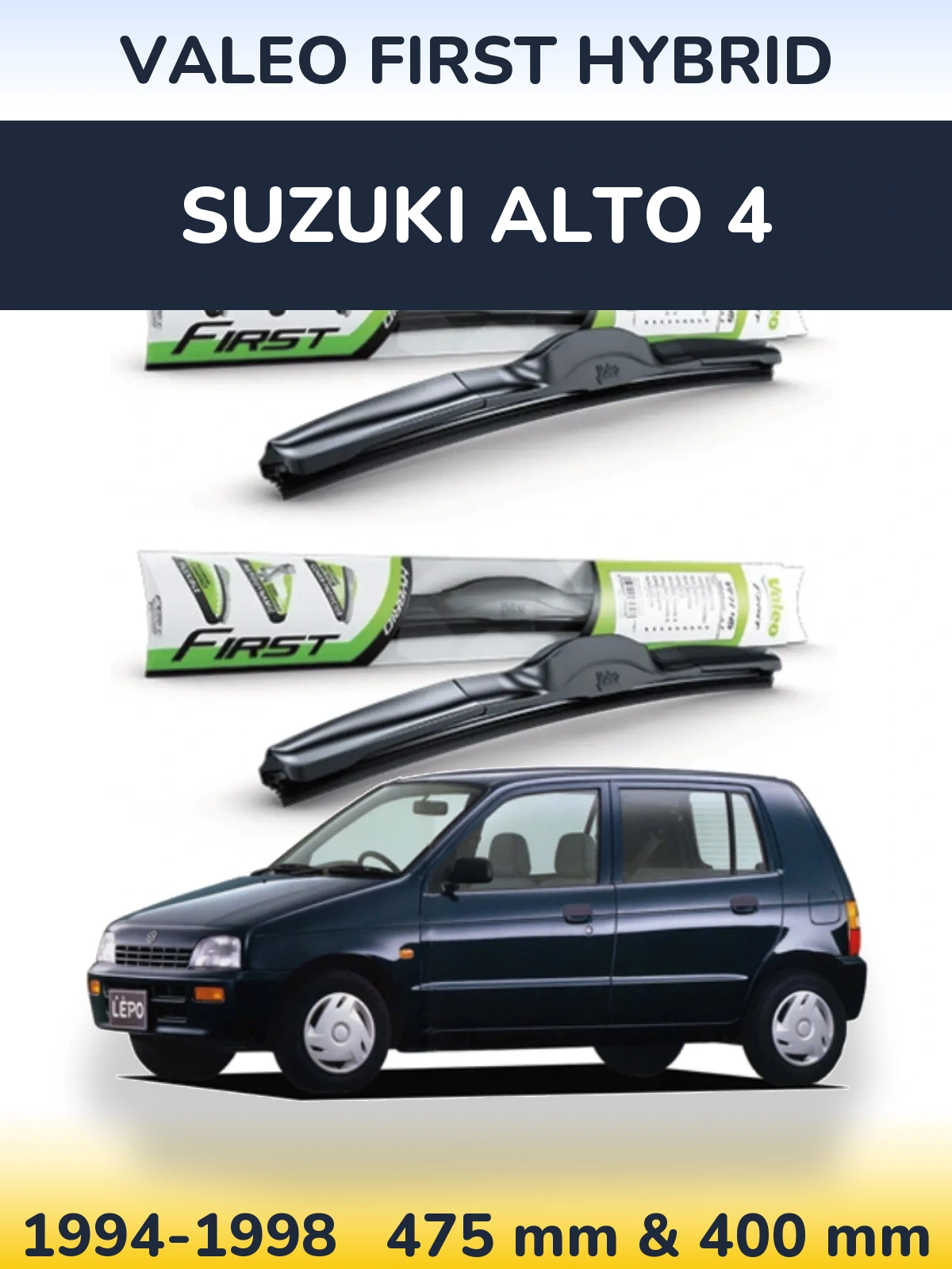 Torkarblad Valeo First Hybrid för Suzuki Alto 4