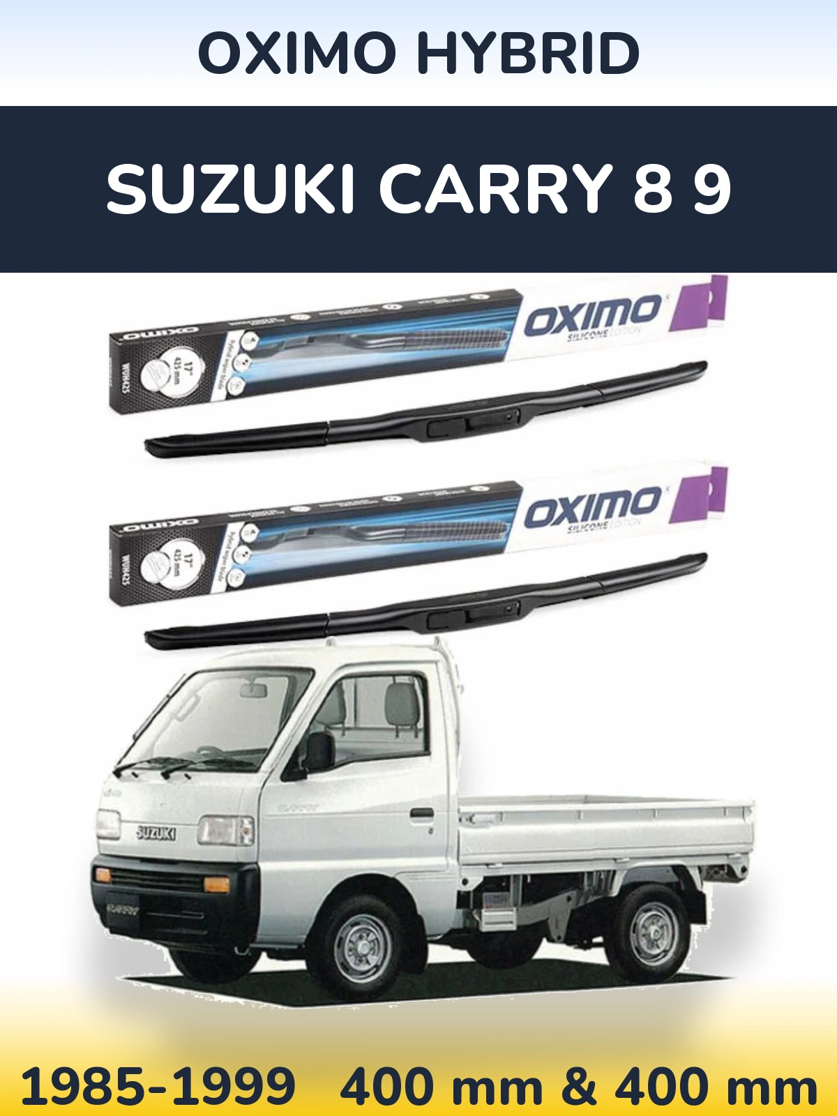 Torkarblad Oximo Hybrid för Suzuki Carry 8 9
