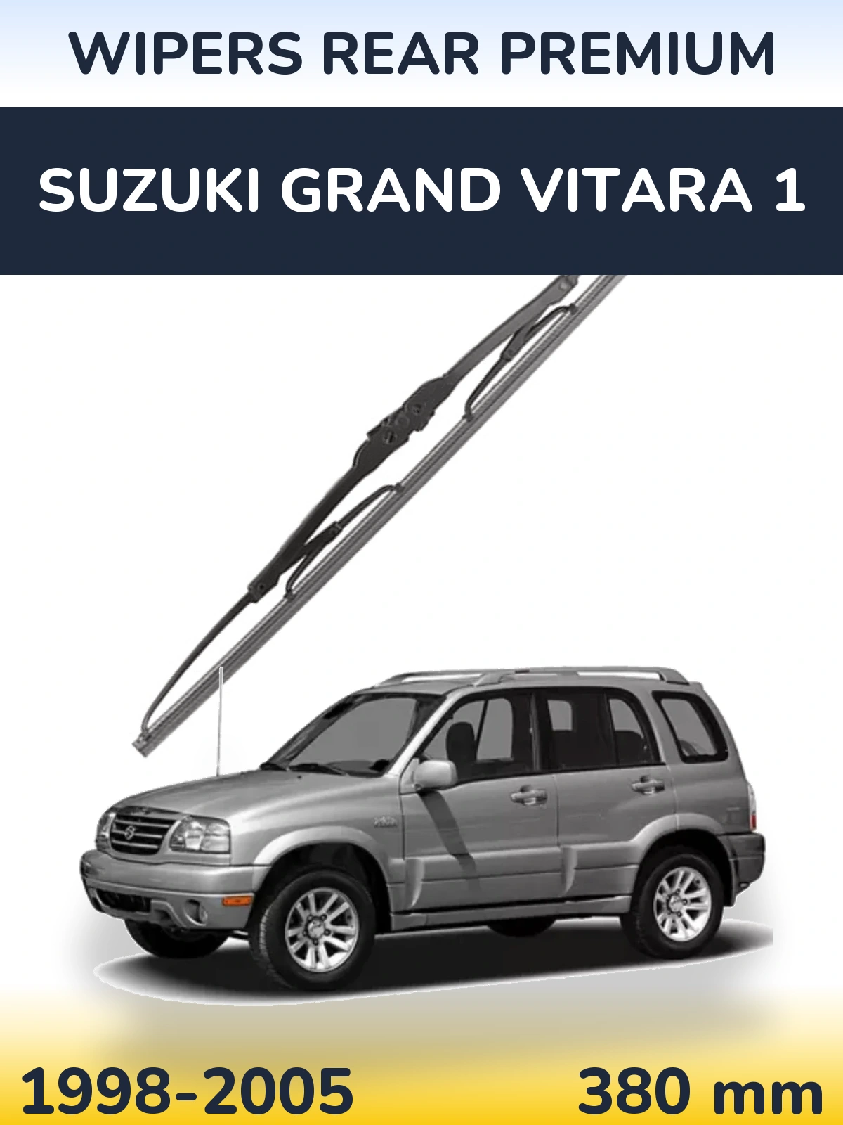 Torkarblad WIPERS REAR PREMIUM för Suzuki Grand Vitara 1