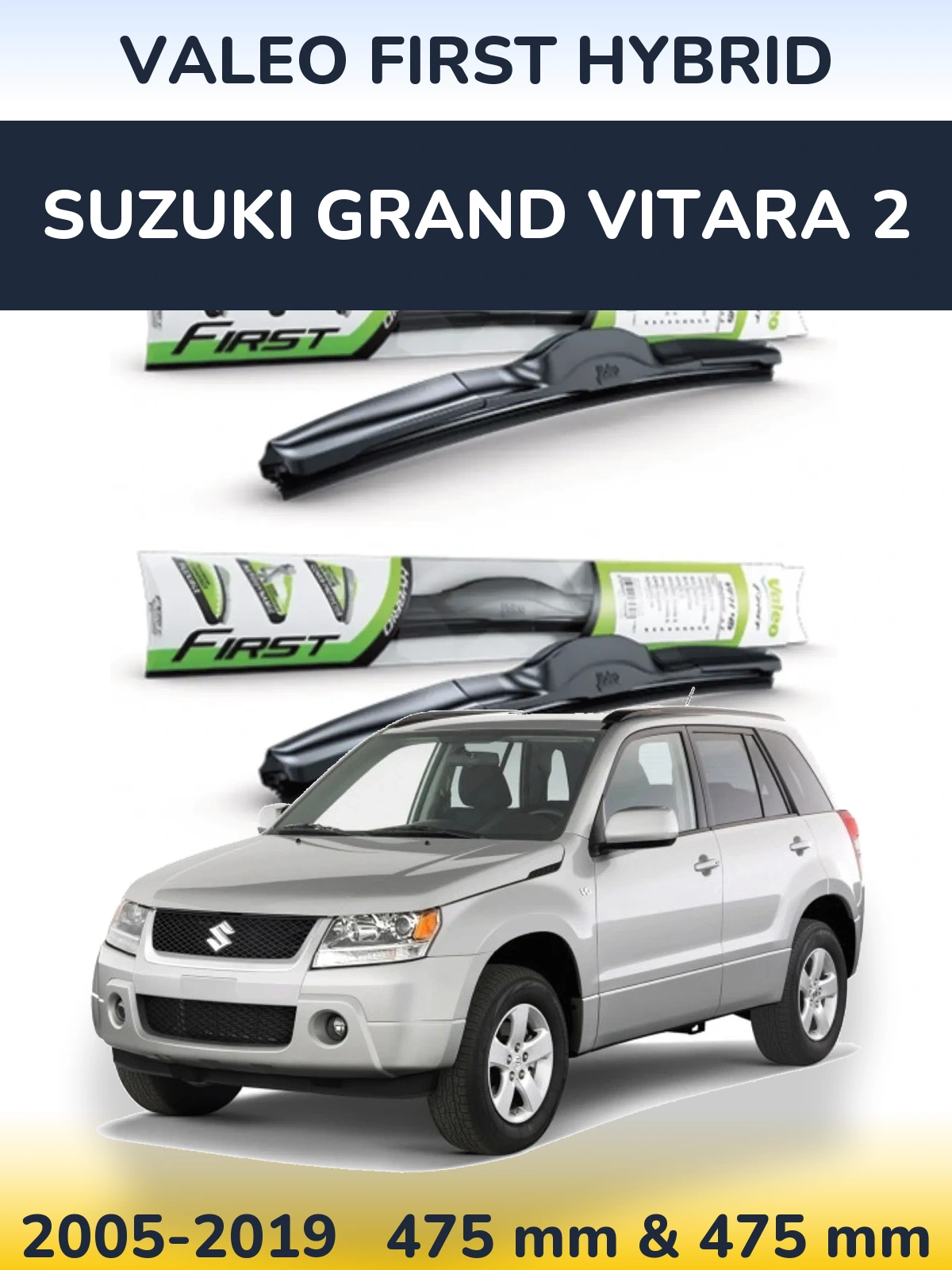 Torkarblad Valeo First Hybrid för Suzuki Grand Vitara 2