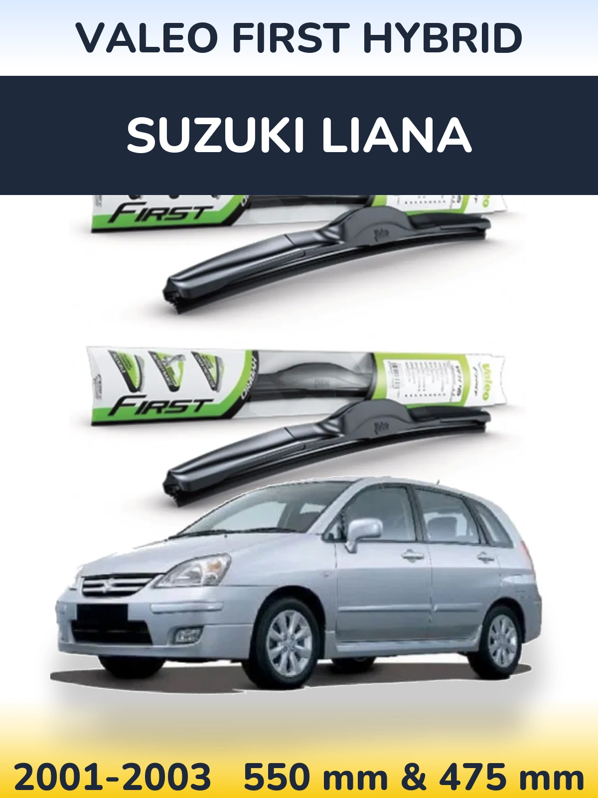 Torkarblad Valeo First Hybrid för Suzuki Liana