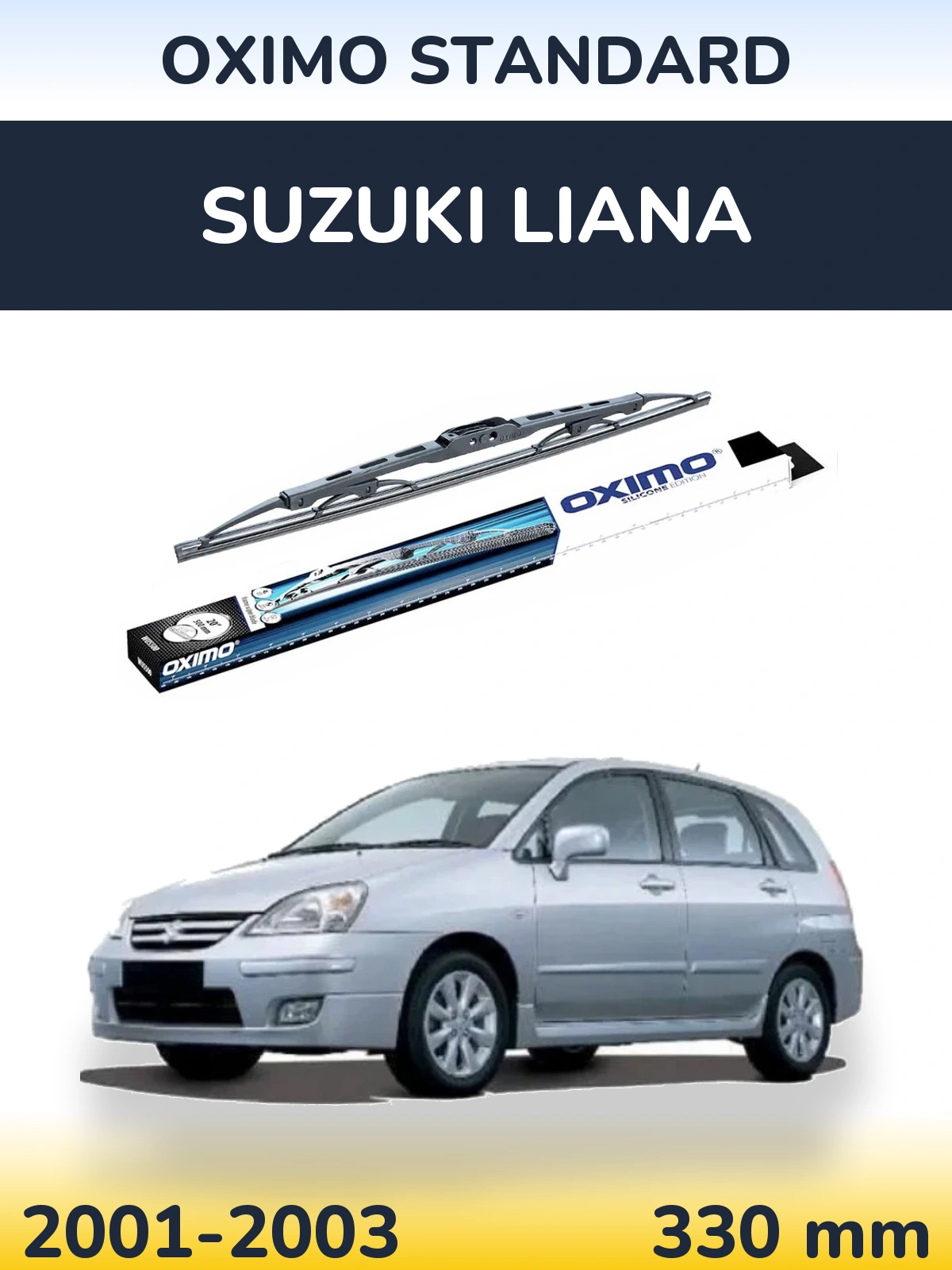 Torkarblad Oximo Standard för Suzuki Liana