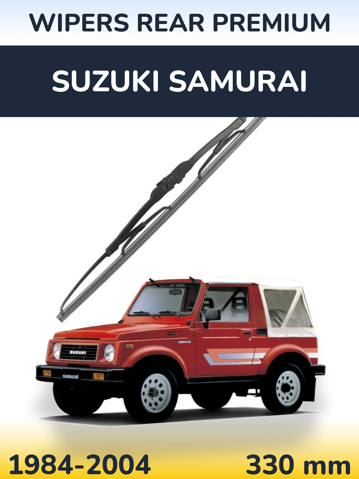 Torkarblad WIPERS REAR PREMIUM för Suzuki Samurai