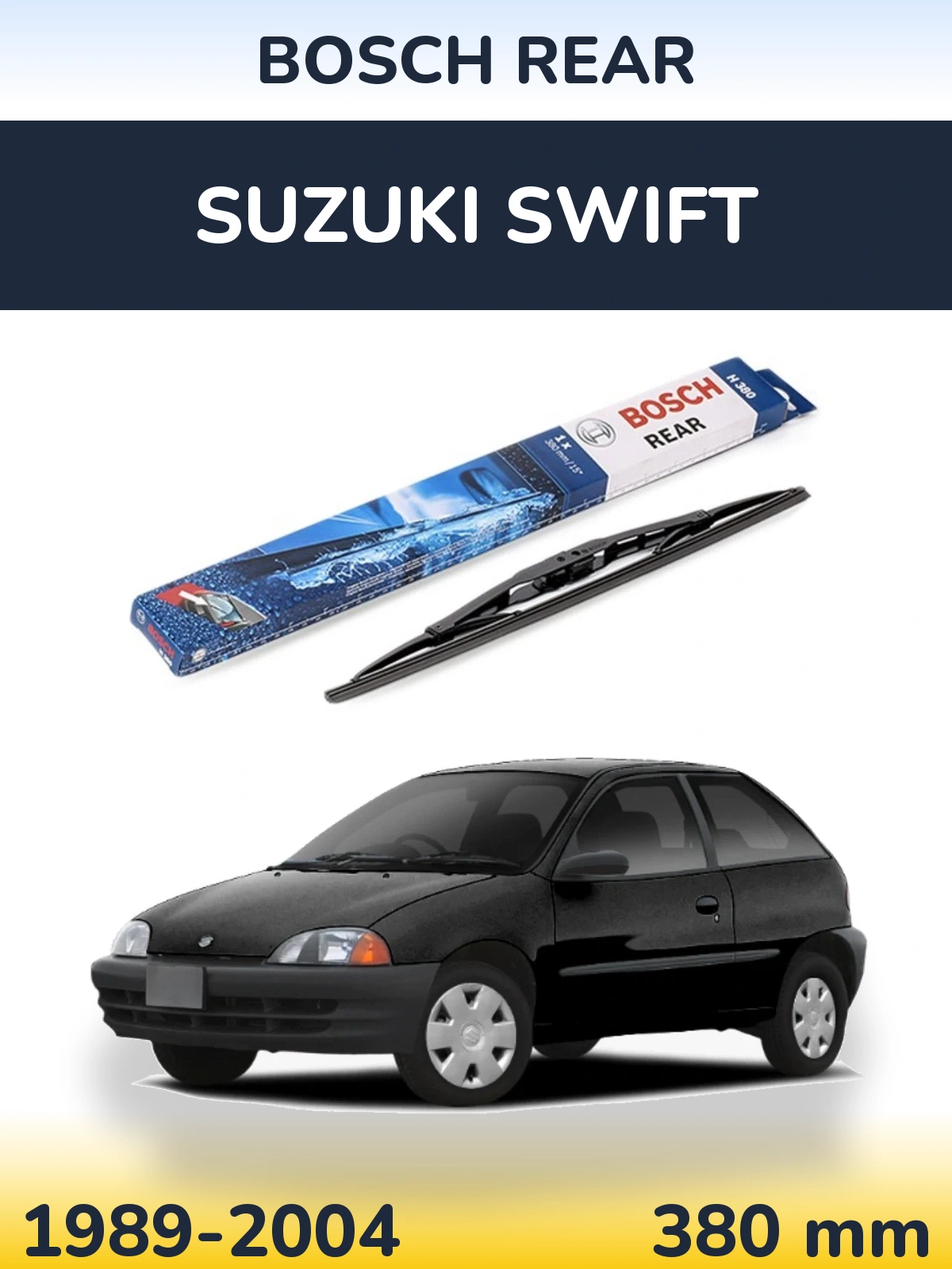 Torkarblad BOSCH Rear för Suzuki Swift