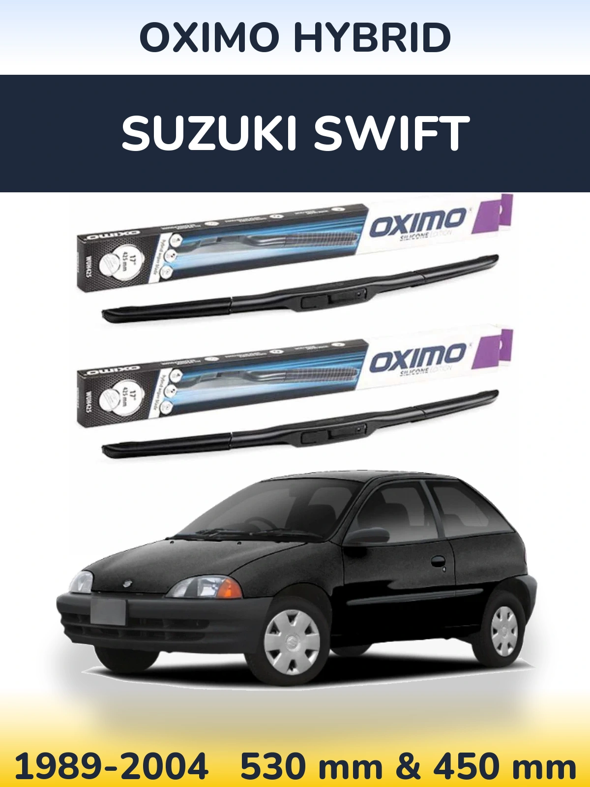 Torkarblad Oximo Hybrid för Suzuki Swift